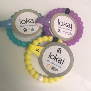 Set of 3 Charity Lokai bracelets